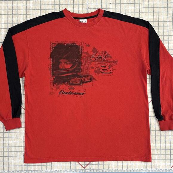 Nascar Dale Jr. Budweiser Graphic T-Shirt Chase Authentics MgSize 2XL - Picture 1 of 15